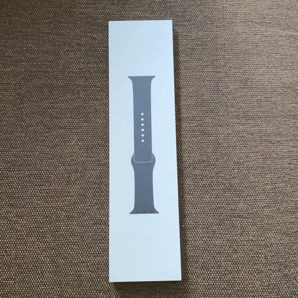 Apple Watch black sport band 40mm